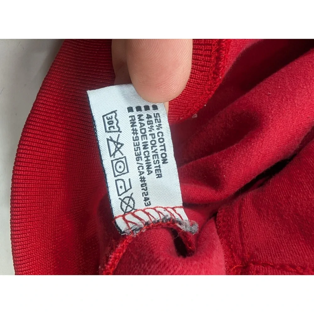 Vintage Ecko Unltd The Royal Rhino Track Jacket Mens Med Red Logo Full Zip Retro